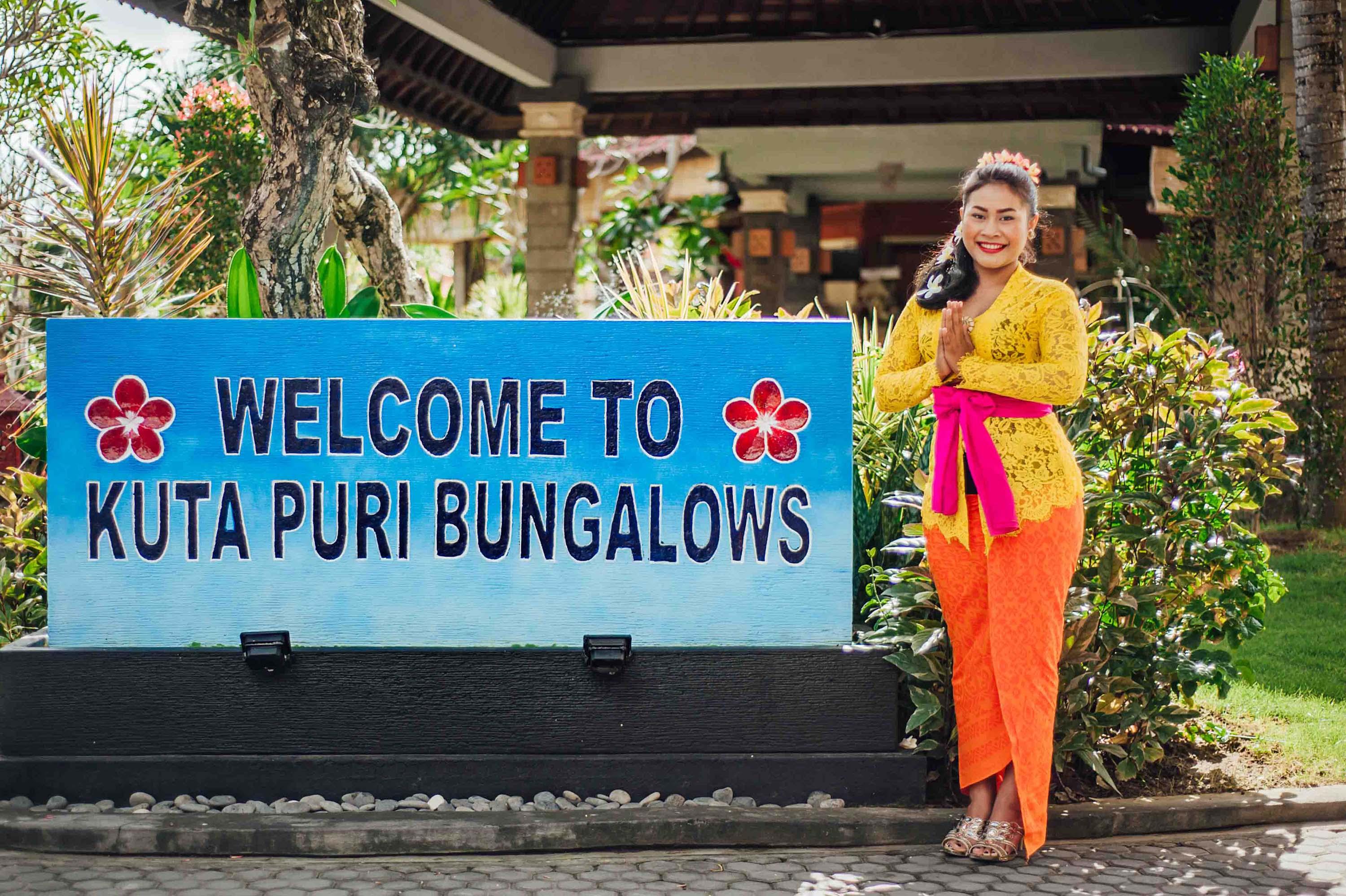 Kuta Puri Bungalows, Villas And Resort Eksteriør billede